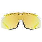 Occhiali Uvex Pace Stage CV - White Matt Yummy Yellow