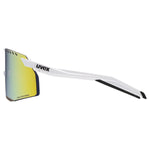 Lunettes Uvex Pace Stage CV - White Matt Yummy Yellow