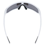 Uvex sportstyle 237 glasses - White matt mirror lavender