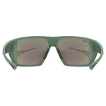 Uvex sportstyle 238 glasses - Moss matt mirror Green