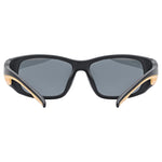 Uvex Sportstyle 514 kinder brille - Black Matt Mirror Silver