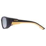 Uvex Sportstyle 514 kinder brille - Black Matt Mirror Silver