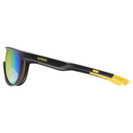 Uvex Sportstyle 514 kids sunglasses - Black Matt Mirror Yellow