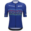 Zurich 2024 Santini UCI Masters Weltmeister trikot - Blau