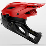 Casque Met Parachute MCR Mips - Noir rouge 