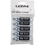 Botellas de CO2 16g Lezyne Refill - 5 unidades