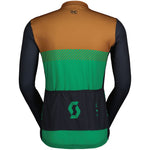 Maglia maniche lunghe Scott RC Team - Marrone verde