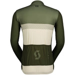 Maglia maniche lunghe Scott RC Team - Verde bianco