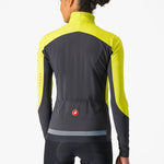 Castelli Beta RoS woman jacket - Yellow grey