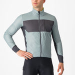 Blouson Castelli Unlimited Puffy - Vert clair