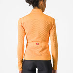 Castelli Sfida 2 long sleeves woman jersey - Light orange