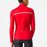 Castelli Sinergia 2 woman long sleeves jersey - Dark pink