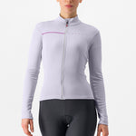 Maglia maniche lunghe donna Castelli Sinergia 2 - Lilla viola