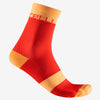 Castelli Velocissima 12 women socks - Orange