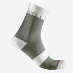 Calcetines mujer Castelli Velocissima 12 - Verde oscuro