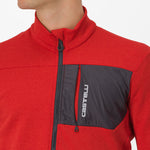 Maglia maniche lunghe Castelli Unlimited Trail - Rosso