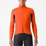 Chaqueta Castelli Perfetto RoS 2 Convertible - Naranja oscuro