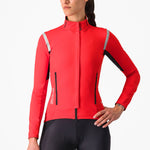 Castelli Perfetto RoS 2 frau jacke - Dunkel rosa