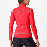 Castelli Perfetto RoS 2 woman jacket - Dark pink