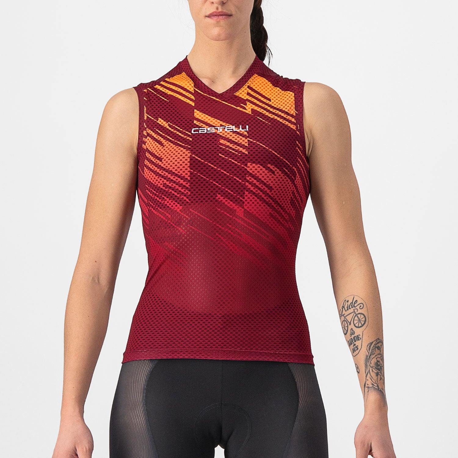 Castelli Insider women sleeveless jersey - Bordeaux