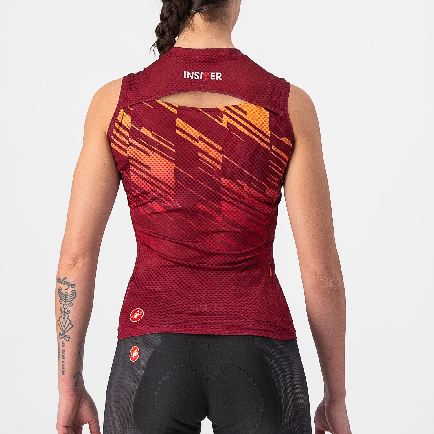 Castelli Insider women sleeveless jersey - Bordeaux