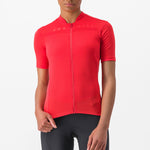 Maillot mujer Castelli Anima 4 - Rojo