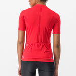 Maillot mujer Castelli Anima 4 - Rojo