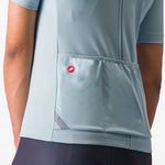 Castelli Anima 4 frau trikot - Hellblau