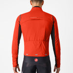 Castelli Alpha Doppio RoS jacket - Light red