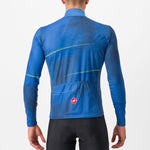 Maillot manga larga Castelli Raffica - Azul