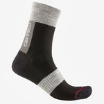 Castelli Velocissima Thermal frau socken - Schwarz