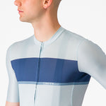 Maillot Castelli Tradition - Bleu clair