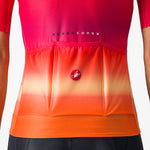 Castelli Climber's 4.0 frau trikot - Rot