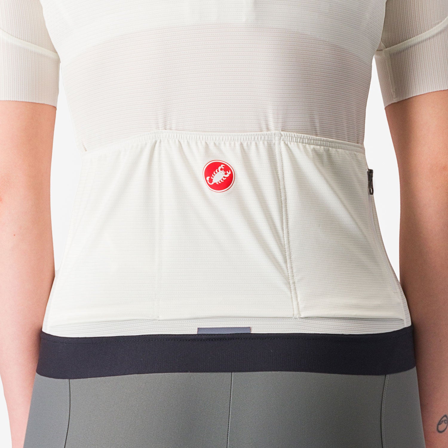 Castelli Espresso frau trikot - Weiss