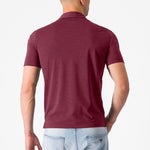 Castelli Merino Poloshirt - Bordeaux