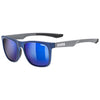 Uvex LGL 42 glasses - Blue Grey Mirror Blue