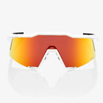 100% Speedcraft glasses - Tact Off White HiPER Red Multilayer Mirror