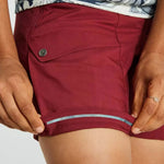 Specialized/Fjällräven Rider's Hybrid women shorts - Red