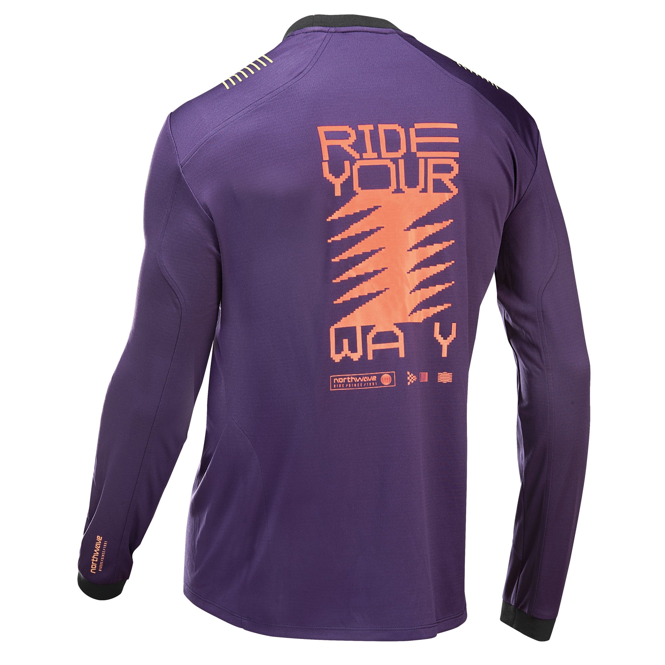 Maillot mangas largas Northwave Sharp - Violeta