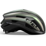 Casco Met Trenta 3K Carbon Mips - Verde grigio