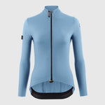 Assos Uma GT Spring Fall C2 frau langarm trikot - Hellblau