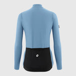 Assos Uma GT Spring Fall C2 frau langarm trikot - Hellblau