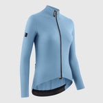 Assos Uma GT Spring Fall C2 frau langarm trikot - Hellblau