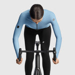 Assos Uma GT Spring Fall C2 woman long sleeves jersey - Light blue