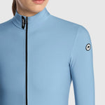 Assos Uma GT Spring Fall C2 frau langarm trikot - Hellblau