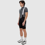 Pissei Bufera bib shorts thermal - Black