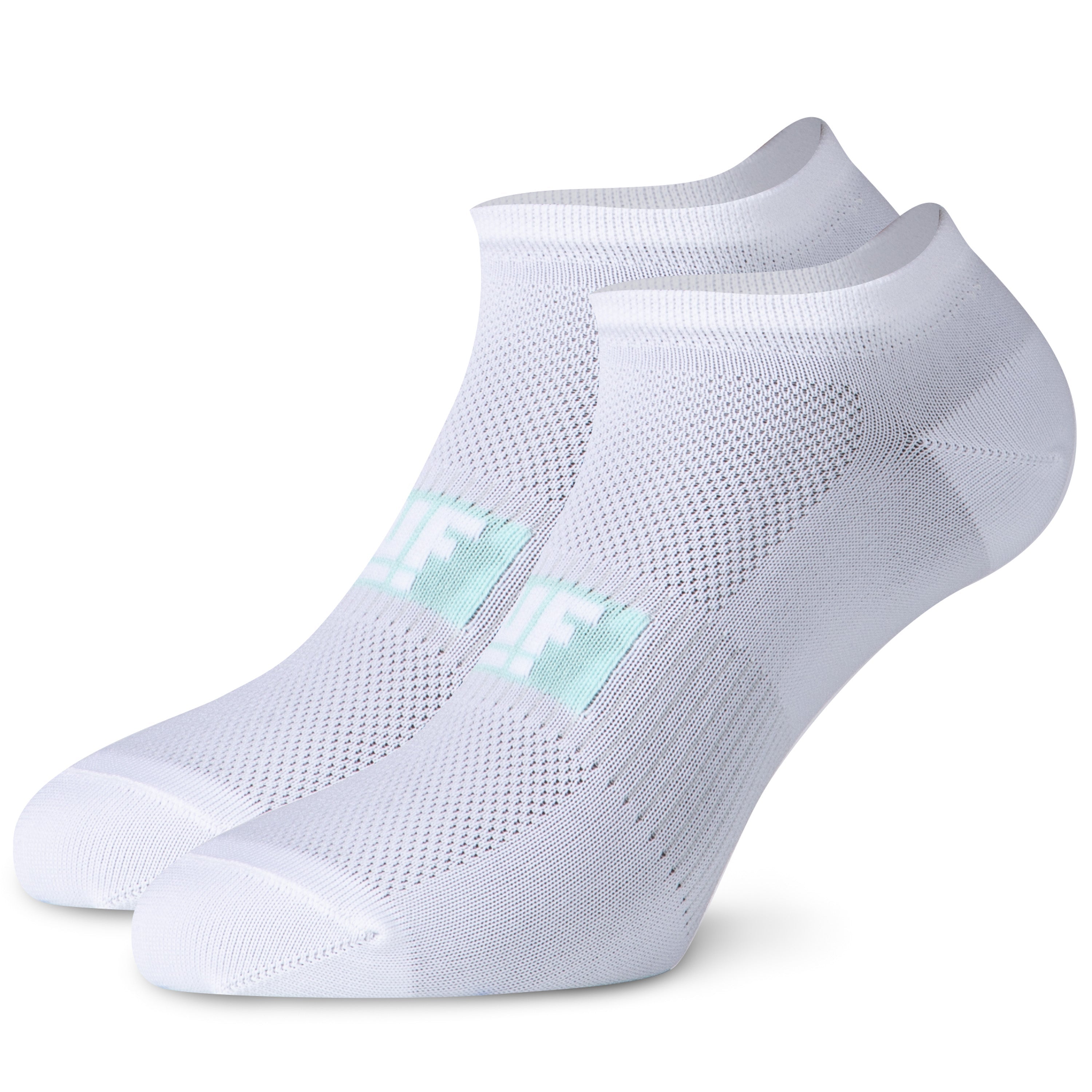 Calcetines Jëuf Essential ghost 2 pack - Blanco 