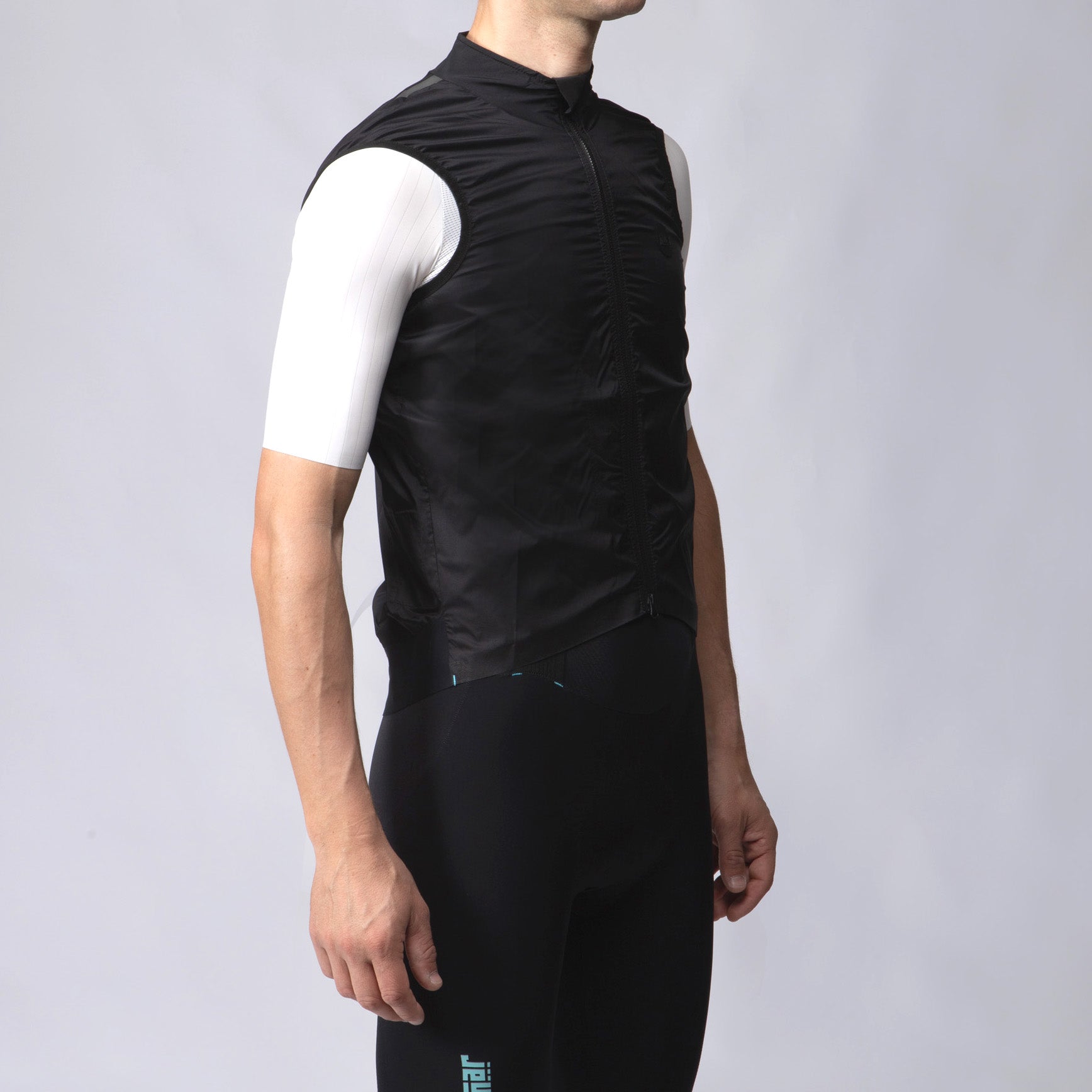 Jëuf Pro Windproof Pertex Vest - Black