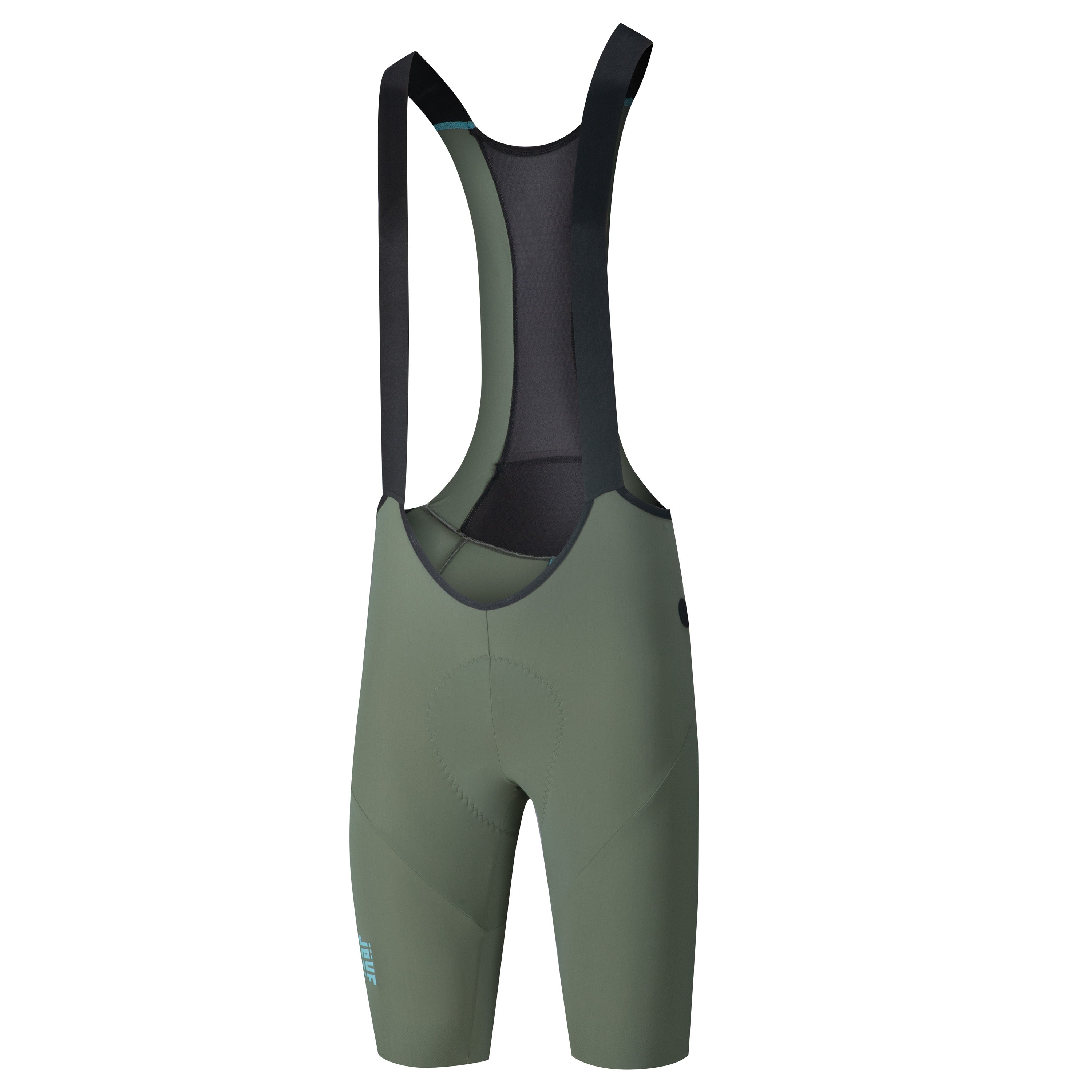 Jëuf Pro bib shorts - Green