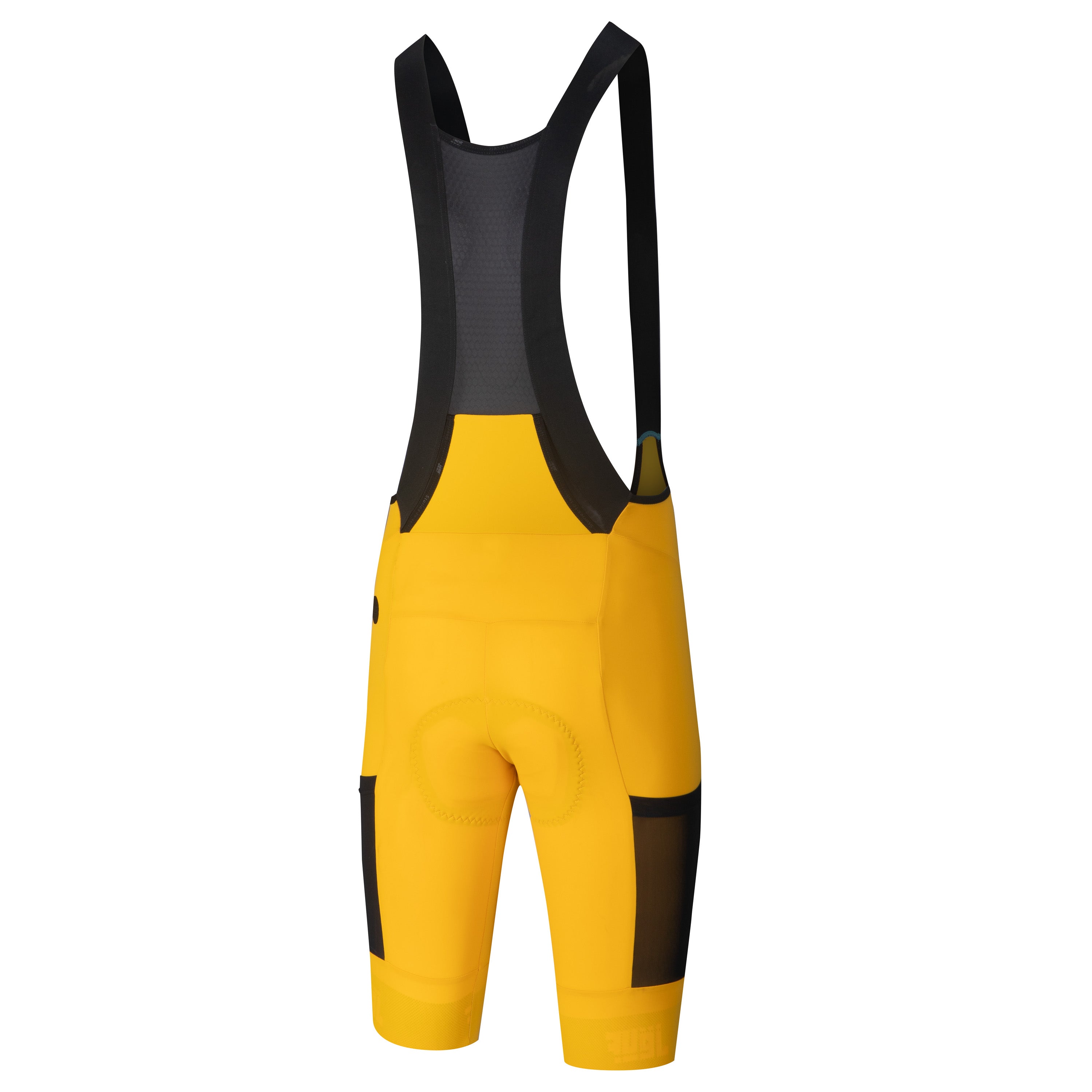 Jëuf Pro Gravel Cargo bib shorts - Yellow